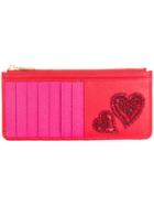 Dolce & Gabbana Heart Embroidered Cardholder