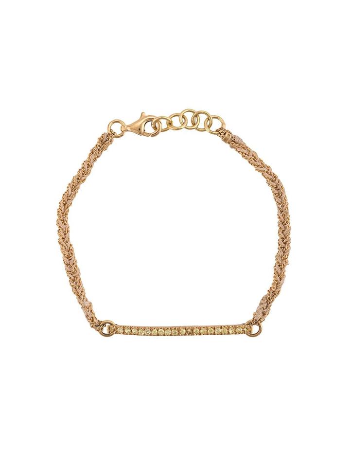 Carolina Bucci 18kt Yellow Gold Sapphire Kaleidoscope Bracelet