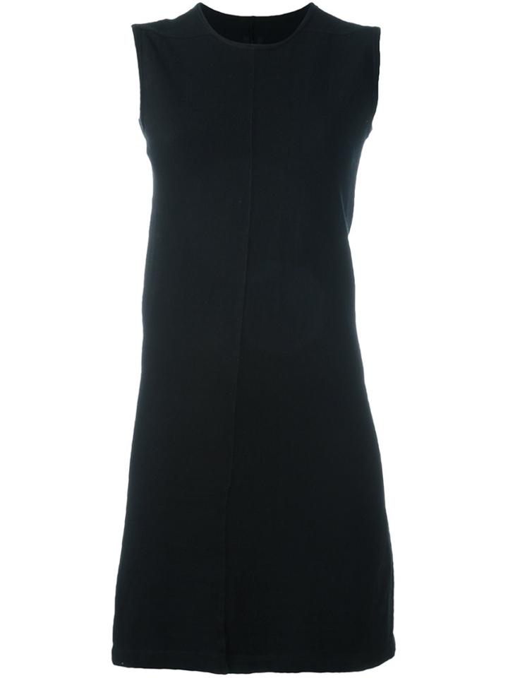 Rick Owens Drkshdw Round Neck Sleeveless Dress - Black
