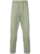 Cmmn Swdn Drawstring Fitted Trousers - Green