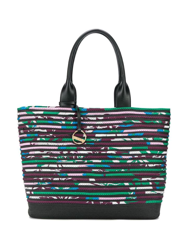 Emilio Pucci Printed Tote Bag - Black