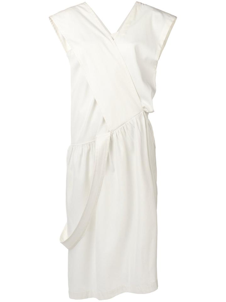 Comme Des Garçons Vintage Lightweight Asymmetric Dress - Nude &