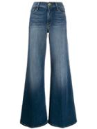 Frame High-waisted Wide Jeans - Blue