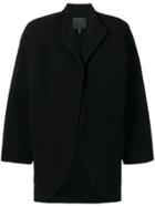 Marc Jacobs Oversized Fit Coat - Black