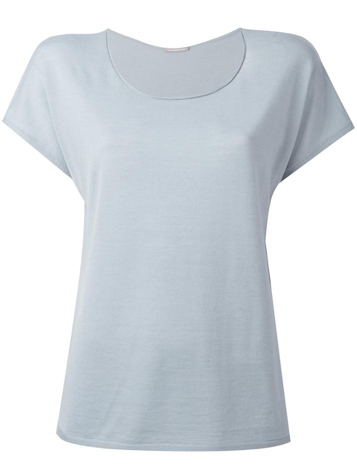 Hemisphere Loose Fit T-shirt - Blue
