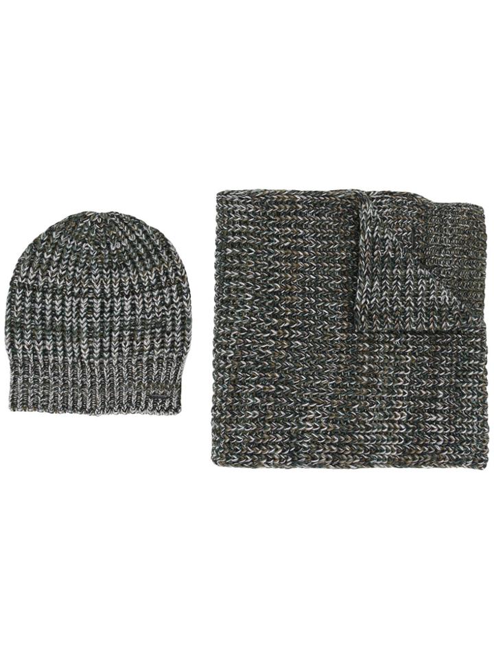 Diesel Knitted Scarf - Multicolour