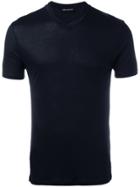 Neil Barrett V-neck T-shirt - Blue