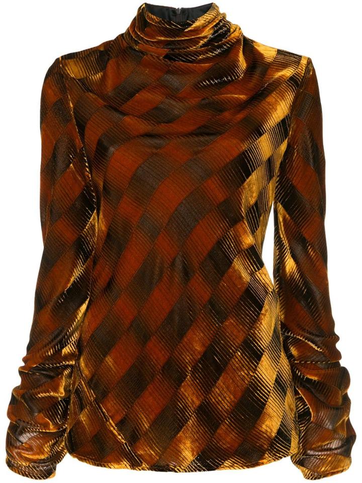 Ellery Tonalism Blouse - Metallic