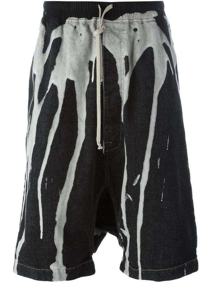 Rick Owens 'pod' Denim Shorts