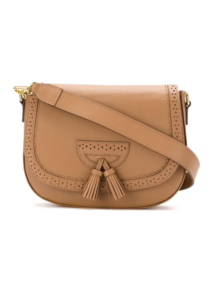 Sarah Chofakian Kitx Shoulder Bag - Brown