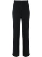 Victoria Victoria Beckham Scalloped Edge Trousers - Black