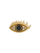 Delfina Delettrez 18kt Yellow Gold Eyes On Me Stud Earring - Metallic