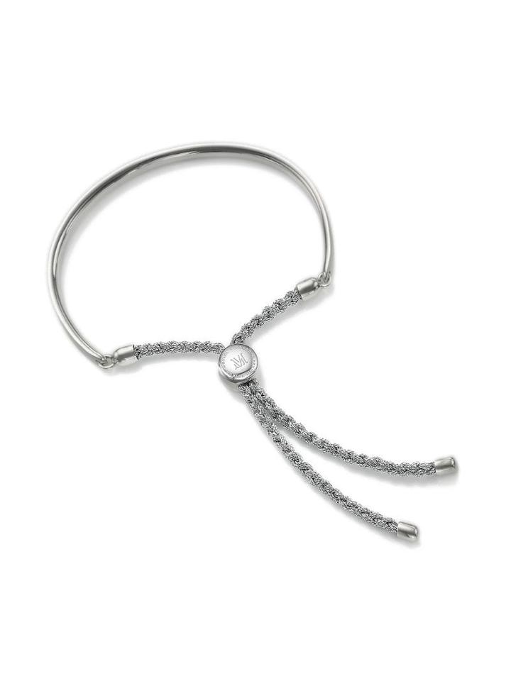 Monica Vinader Fiji Silver Metallica Bracelet