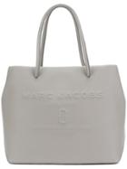 Marc Jacobs Logo Shopper East-west Tote - Grey