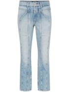 Adaptation Rider Cropped Skinny Jeans - Blue