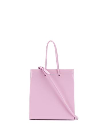 Medea Rectangular Shaped Tote - Pink