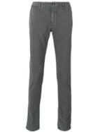 Incotex Stonewashed Chino Trousers - Grey