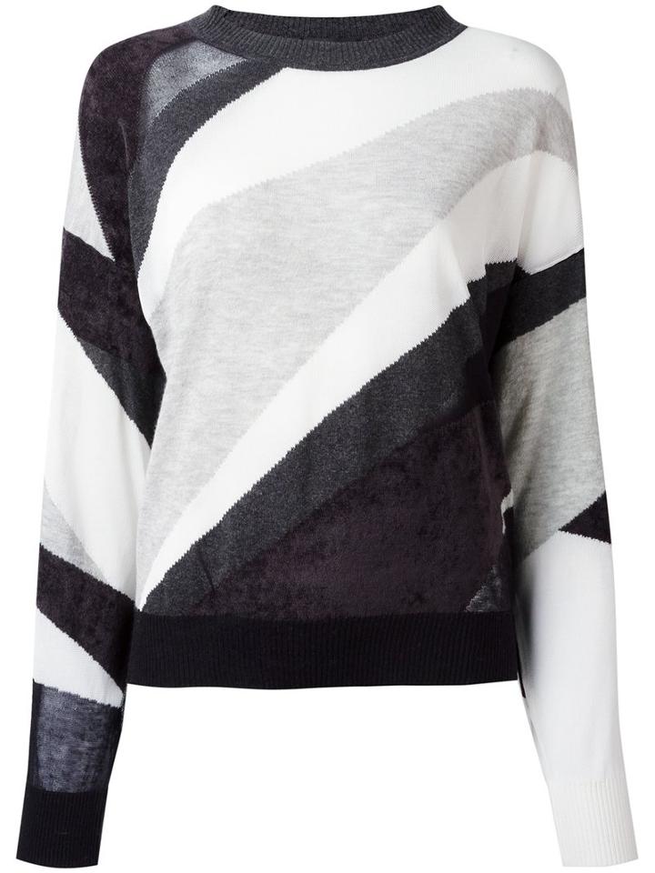 Diesel Sheer Detail Jumper, Women's, Size: Medium, Rayon/nylon/cotton/cashmere