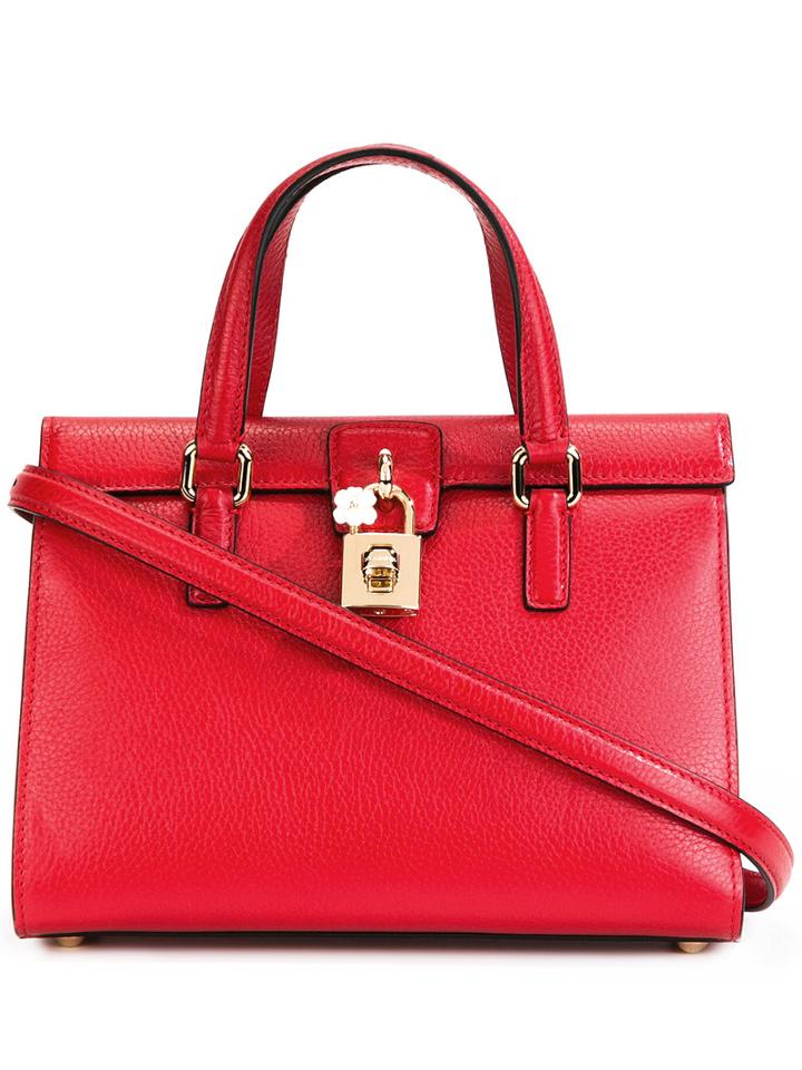 Dolce & Gabbana - Dolce Tote - Women - Leather - One Size, Red, Leather