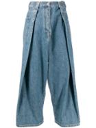 Loewe High-rise Layered Jeans - Blue