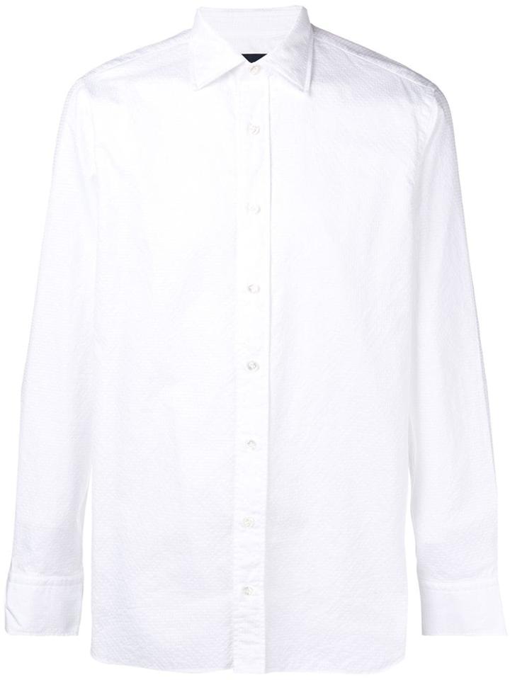 Lardini Plain Fitted Shirt - White