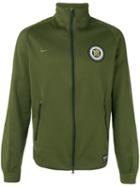 Nike Nike F.c. Track Jacket, Men's, Size: Small, Green, Cotton/polyester
