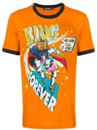 Dolce & Gabbana Dg Super King Graphic Print T-shirt - Orange