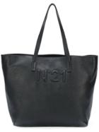 No21 Logo Shopper Tote - Black