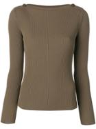 Max Mara Braida Knitted Top - Green