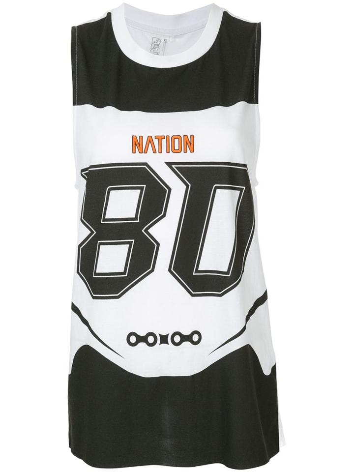 P.e Nation Two-tone Tank Top - White