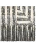 Roberto Cavalli Reptile Print Scarf, Women's, Nude/neutrals, Silk/polyamide/polyester/cashmere