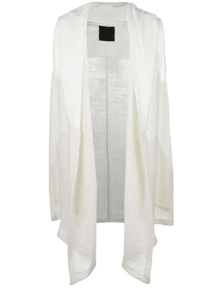 Lost & Found Ria Dunn Sleeveless Open Cardigan - White