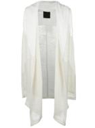 Lost & Found Ria Dunn Sleeveless Open Cardigan - White