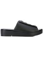 Rick Owens Studded Sandals - Black