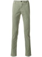 Incotex Skin Fit Trousers - Green