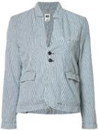 Nsf Fine Stripe Blazer, Women's, Size: Small, Blue, Cotton