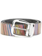 Etro Striped Print Belt - Multicolour