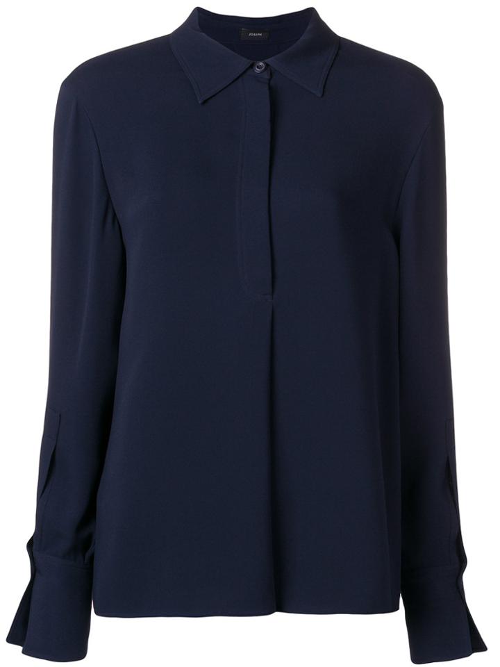 Joseph Cart Crepe Blouse - Blue