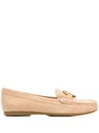 Michael Michael Kors Mk Plaque Loafers - Neutrals