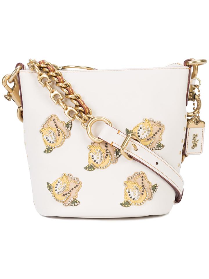 Coach Duffle 12 Shoulder Bag - White