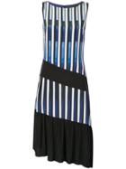 Nicole Miller Piano Keys Dress - Blue