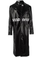 Misbhv 'hardcore' Coat, Men's, Size: Large, Black, Acetate/nylon/spandex/elastane