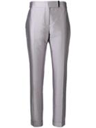 Tom Ford High Rise Straight Trousers - Grey
