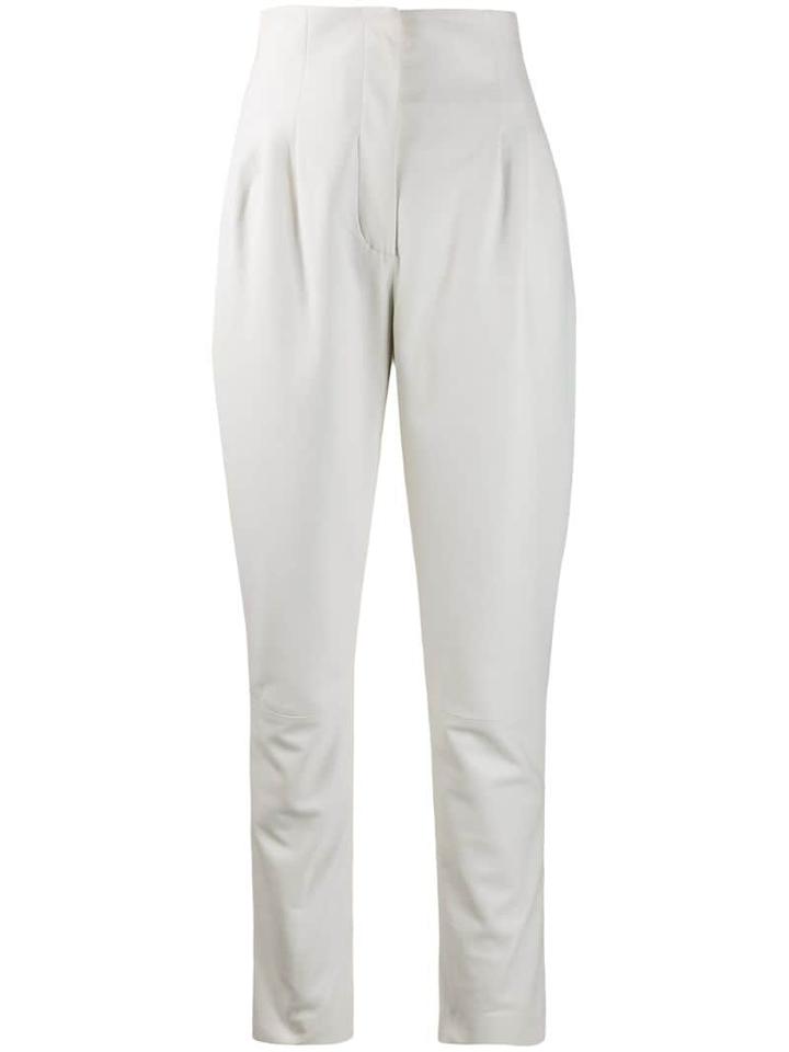 Alberta Ferretti Tapered Trousers - White