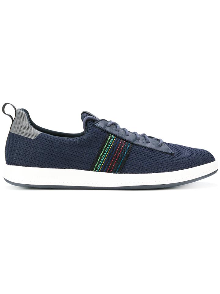 Ps By Paul Smith Perforated Lace-up Sneakers - Blue