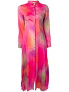 Each X Other Tie Dye Shirt Dress - Pink