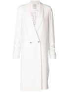 Each X Other Double-breasted Coat - White