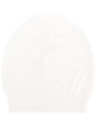 Rick Owens - Beanie Hat - Men - Cotton - One Size, White, Cotton
