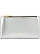 Tom Ford Metallic Cardholder - Grey