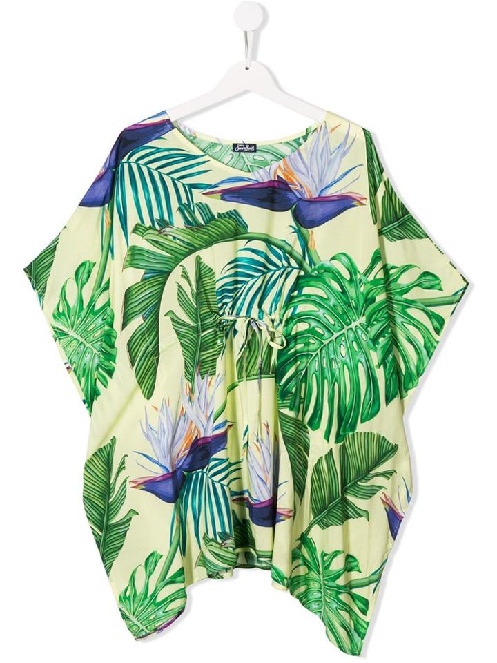 Mc2 Saint Barth Kids Beach Cover-up - Green